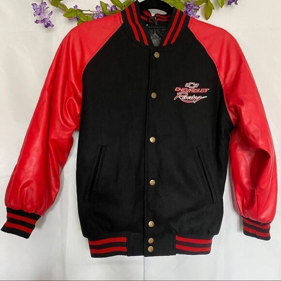 Steve & Barry's Chevy Racing Varsity Faux Leather